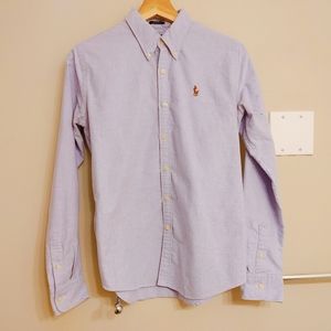 Lilac Button Down